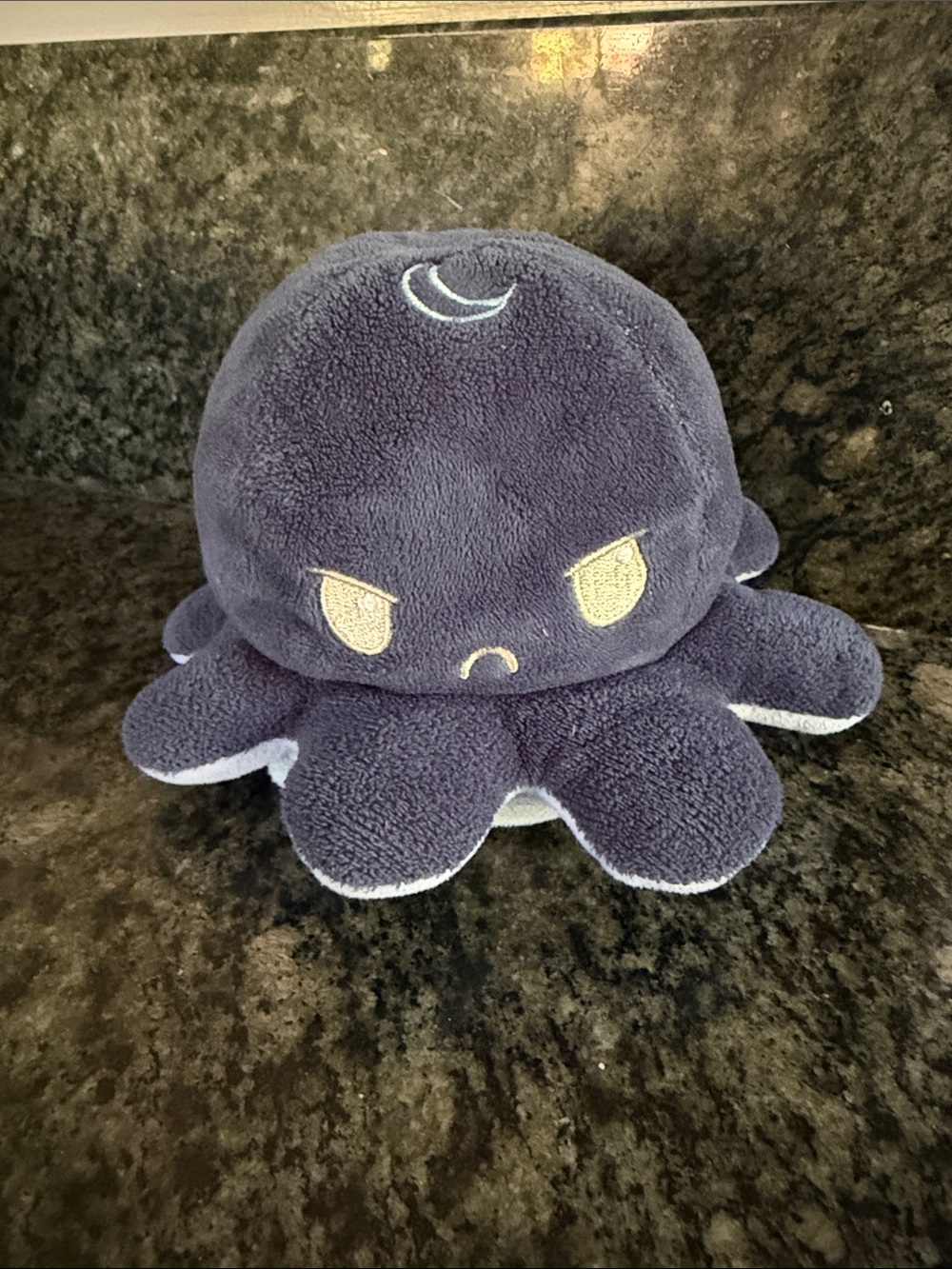 TeeTurtle Reversible Octopus Day & Night 4 Inch Flip Plush